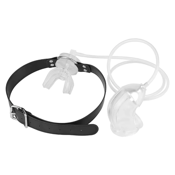 Cage de chasteté pour hommes avec bouchon urinaire, bâillon, bâton oculaire creux, cathéter, jouet sexuel pour adultes, jeu de soumission pour couples