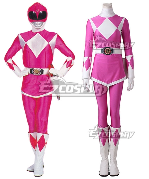 Morphin Power Rangers Pink Costume 