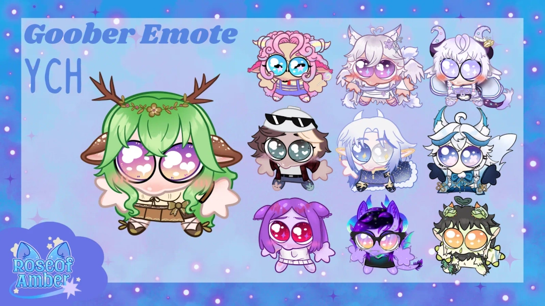 YCH Goober Scrungly Meme Emote  by 𝖆𝖒𝖇𝖎 𝖙𝖍𝖊 𝖘𝖑𝖎𝖒𝖊 𝖈𝖆𝖙 💫 (@rose0famber)