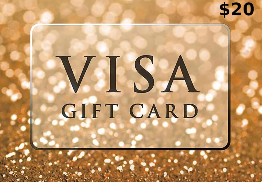 Visa Gift Card $20 US