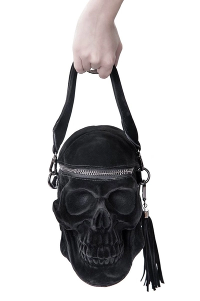 borsetta (borsa) KILLSTAR - Grave Digger - Velluto - KSRA000517 - metal-shop.it