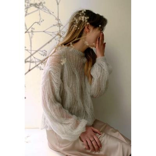 Handmade wool sweater