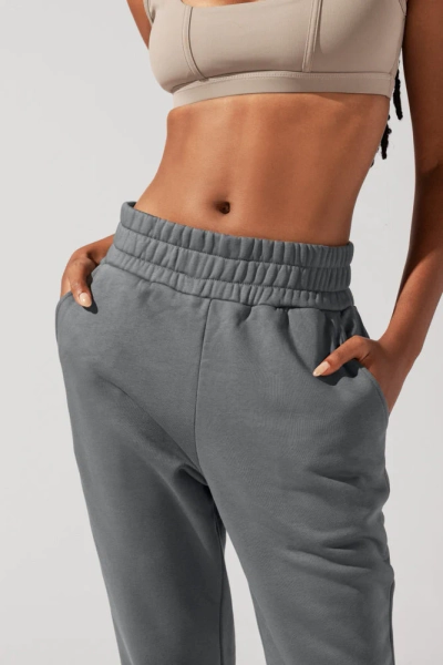 Cloud Rollover Sweatpant - Smoke - XXS / One Size