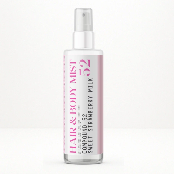 No 52 SWEET STRAWBERRY MILK Hair & Body Mist