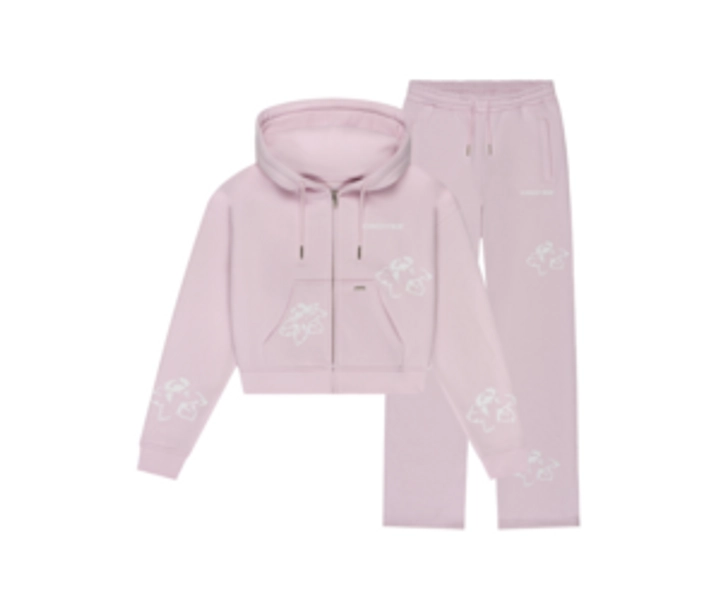 Croyez Croyez Women Croyez Flower Zip Tracksuit - Pink