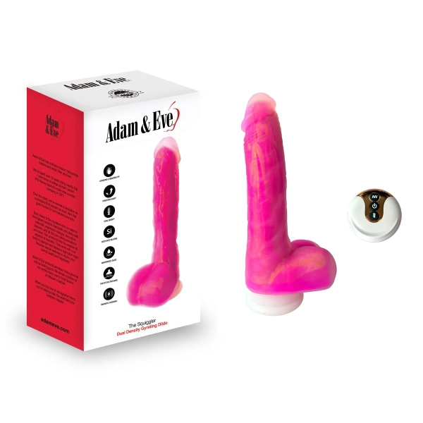 The Squiggler Dual Density Gyrating Dildo - Vibrators | Adam & Eve