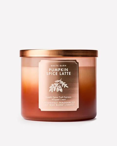 Pumpkin Spice Latte 3-Wick Candle