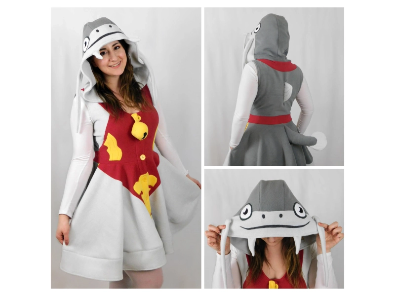 Namazu Inspired Kigurumi Dress 