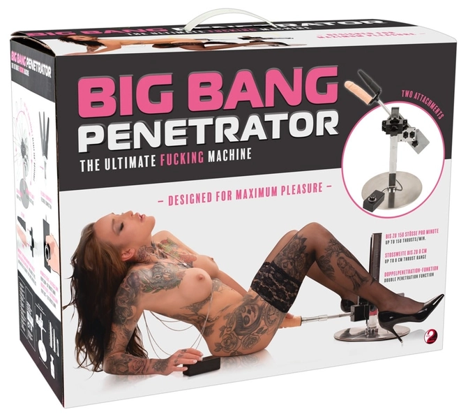 Sexmachine - Big Bang Penetrator | Erotic Treasure | Voor al jouw fantasieën