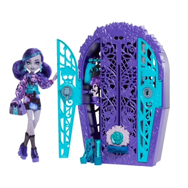 Monster High Skulltimate Secrets Garden Mysteries Playset, Twyla Doll with 19+ Surprises