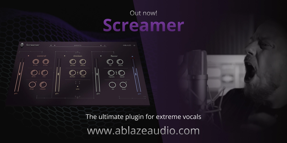 Ablaze Audio - Screamer Plugin