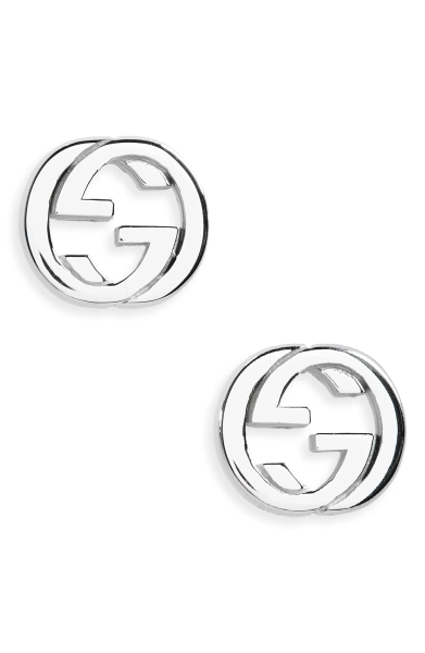 Gucci Interlocking-G Stud Earrings