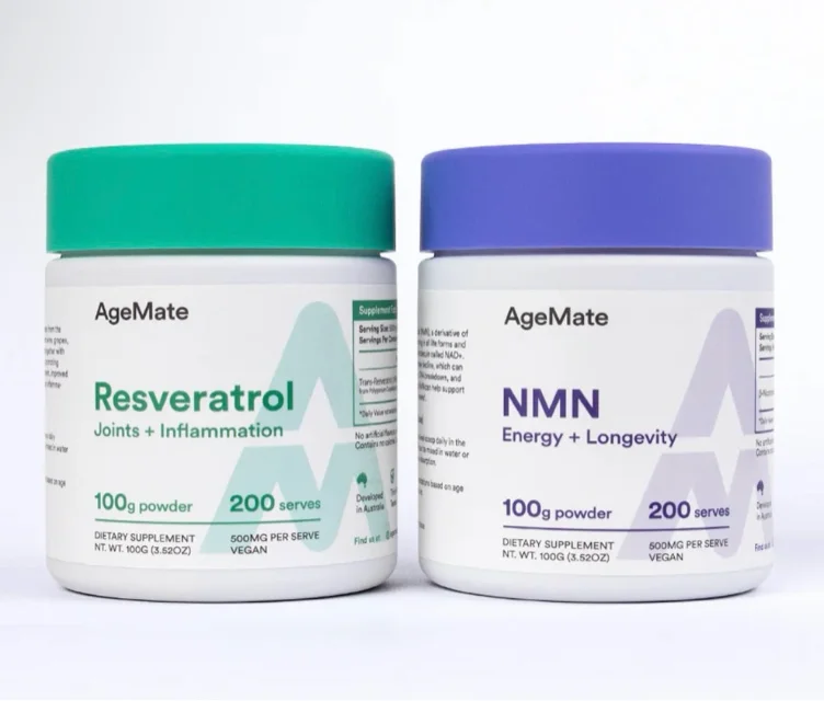 Pure 100g NMN and Resveratrol Bundle