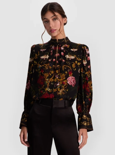 Alice & Olivia Marion Blouse