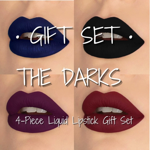 Vegan Matte Liquid Lipstick Bundle the Darks: Red, Pink, Purple - Etsy Canada