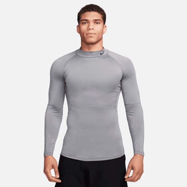 Nike Pro Men's Dri-FIT Fitness Mock-Neck Long-Sleeve Top