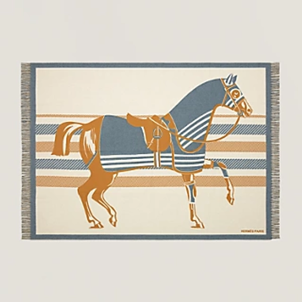Cheval a la Couverture blanket