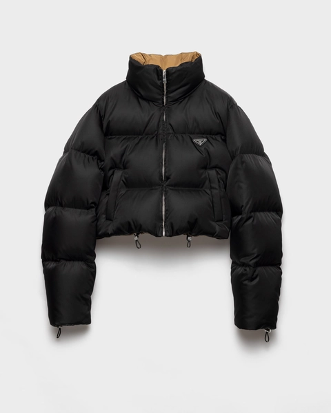 Prada | Cropped Re-Nylon down jacket