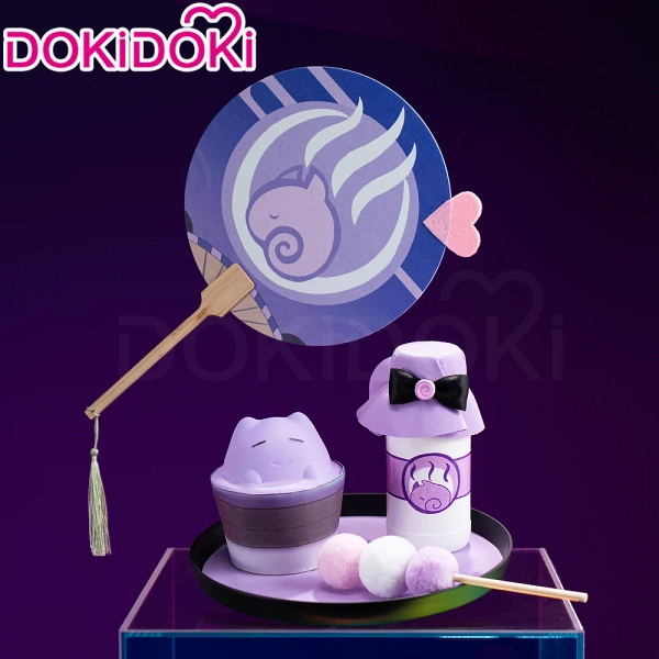 【IN STOCK】DokiDoki Game Genshin Impact Cosplay Yumemizuki Mizuki Prop Inazuma - So please do not choose Express shipping option when placing your order. / One Size-In Stock