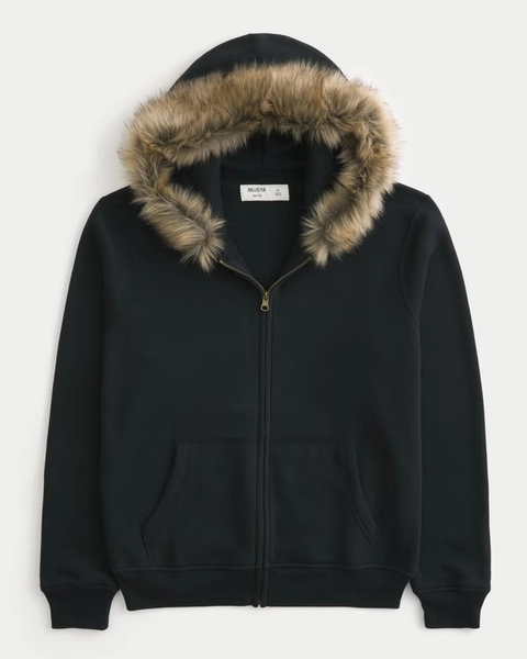 Hollister Feel Good Zip-Up Hoodie