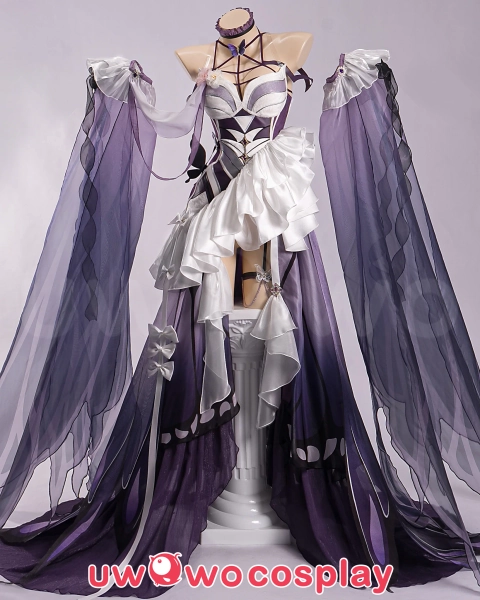 CONFIRMED Uwowo Game Honkai Star Rail Fanart Castorice Ethereal Gown Cosplay Costume