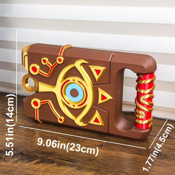 Legend of Zelda Sheikah Slate Cosplay Prop Replica 3D Printed LoZ ToTK Breath of The Wild Cosplay Costume Art Zelda Gamer Video Game Gift