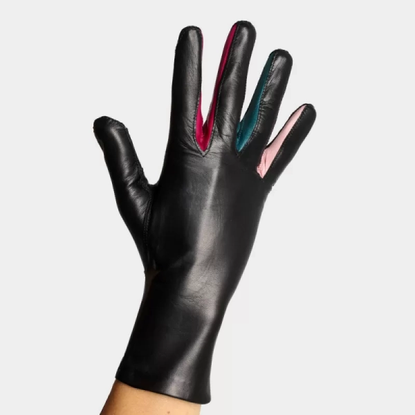 Gant cuir long pour femme, semi personnalisable - L'Eclectique