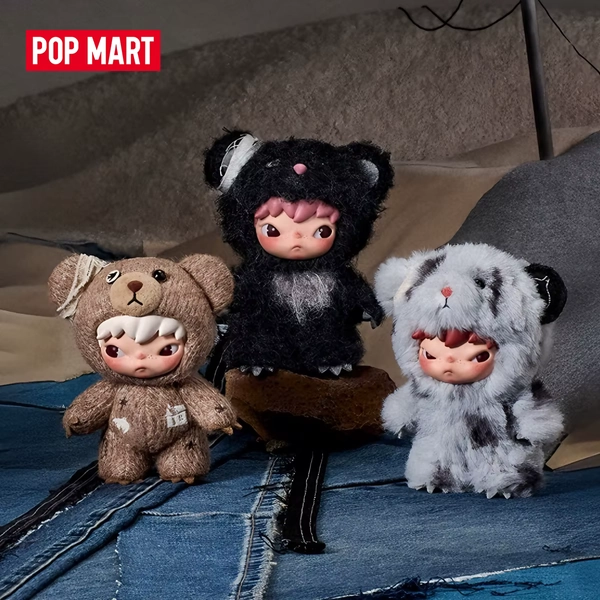 POP MART Hirono Road Journal Series - Colgante de Peluche, Caja Sorpresa 1 ud./6 uds., Caja Misteriosa, Peluches Coleccionables, Juguetes Lindos Popmart