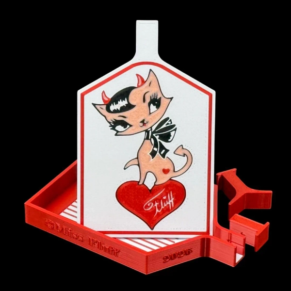 Licensed Miss Fluff© Devil Cat Edition Diamond Painting Tray - Etsy