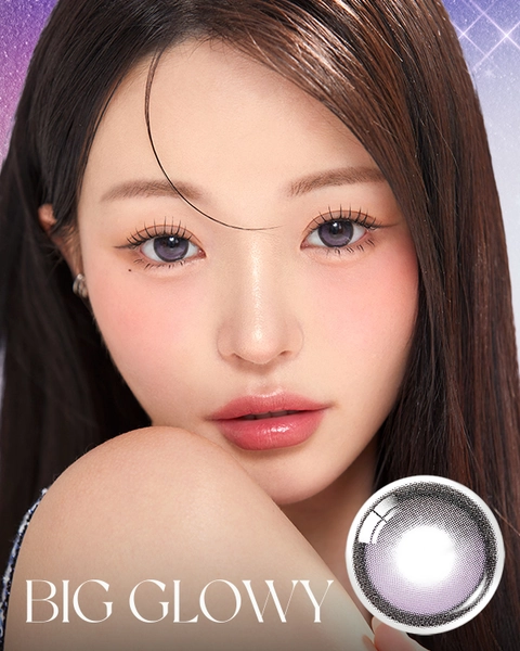 OLENS Big Glowy Lavender Contacts