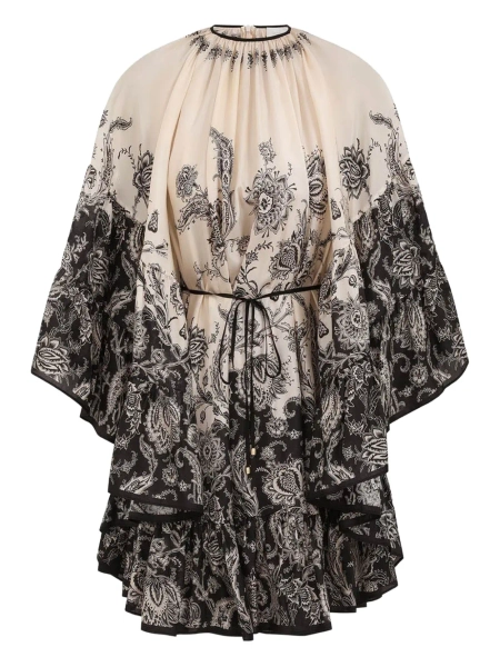 ZIMMERMANN paisley-print ruffled dress | 1