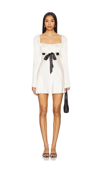 Stone Cold Fox x REVOLVE Lucky Mini Dress in Ivory. - size M