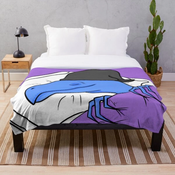 Velocinaptor Full Version Throw Blanket
