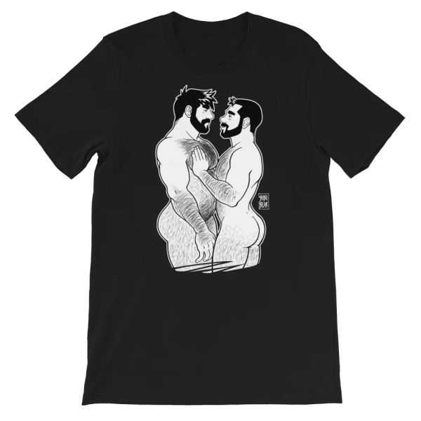 ADAM LOVES BEN - LINEART - Short-Sleeve Unisex T-Shirt