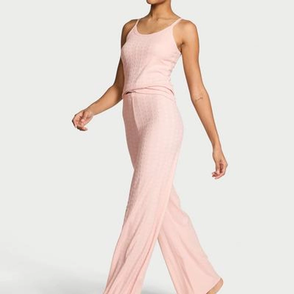 Women's Victoria's Secret Heart Pointelle Cami & Pants Set