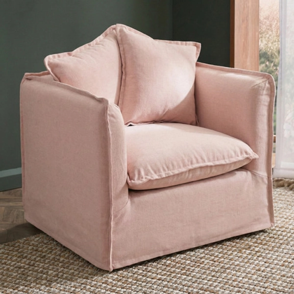 Montauk Upholstered Slipcover Armchair