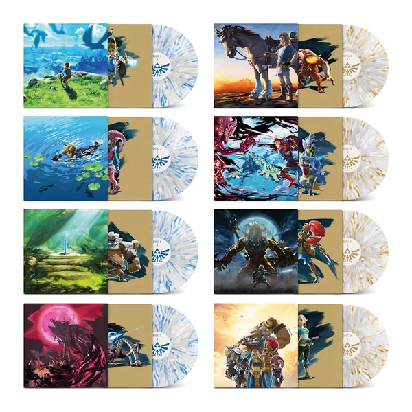 The Legend of Zelda: Breath of the Wild Soundtrack Limited Edition 8xLP Box Set