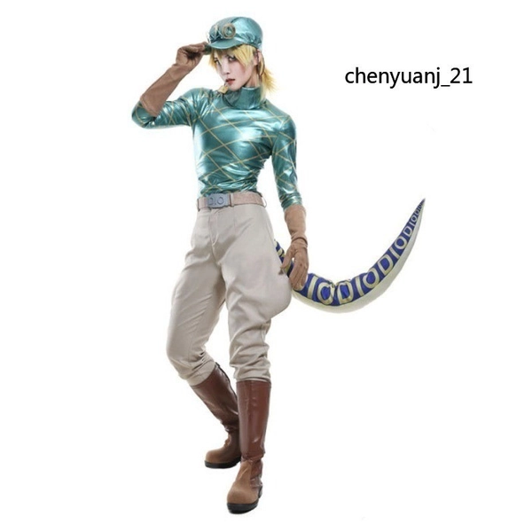 JoJo's Bizarre Adventure Anime Cosplay Costume Diego Brando Halloween Outfits