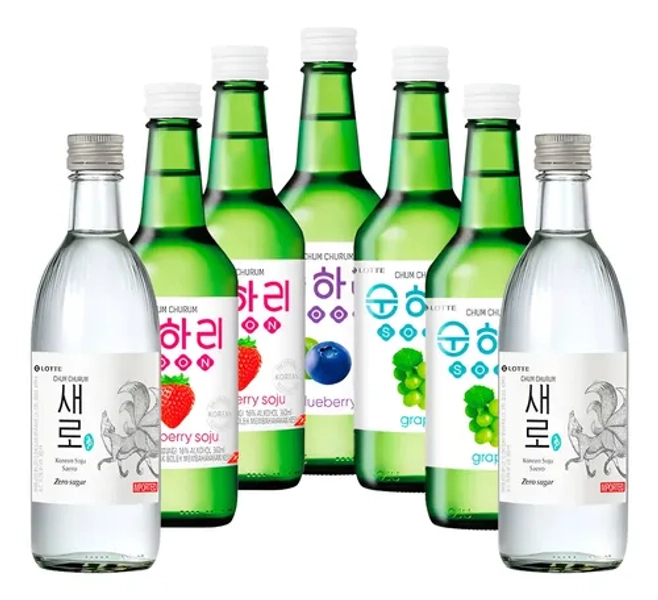 Soju Chum Churum Sabores Mixtos 7 Pzas