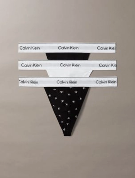 Icon Cotton Stretch 3-Pack Thong L