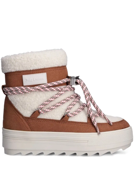Juicy Couture Juicy platform lace-up snow boots - Brown