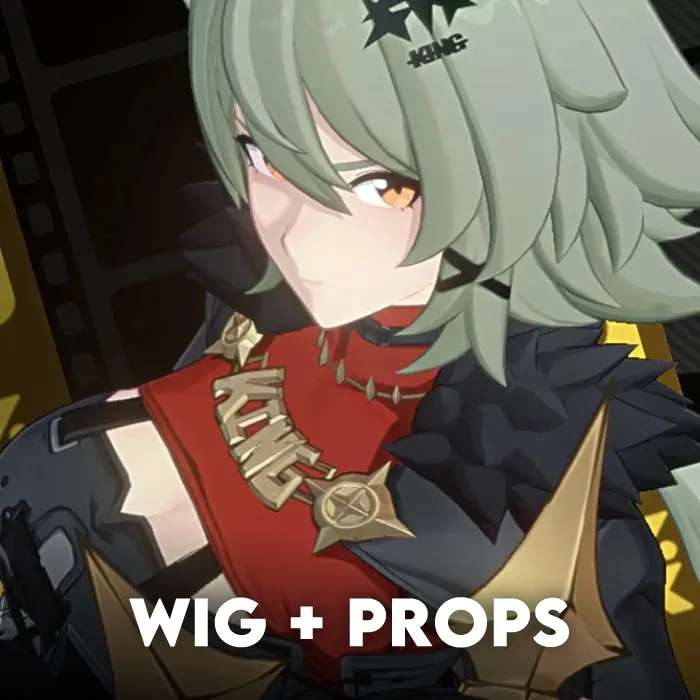 Caesar King - Wig and Props (2/2)