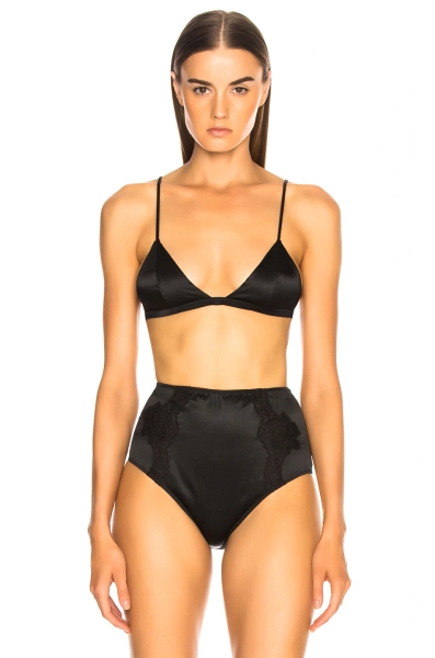 fleur du mal Luxe Bra in Black