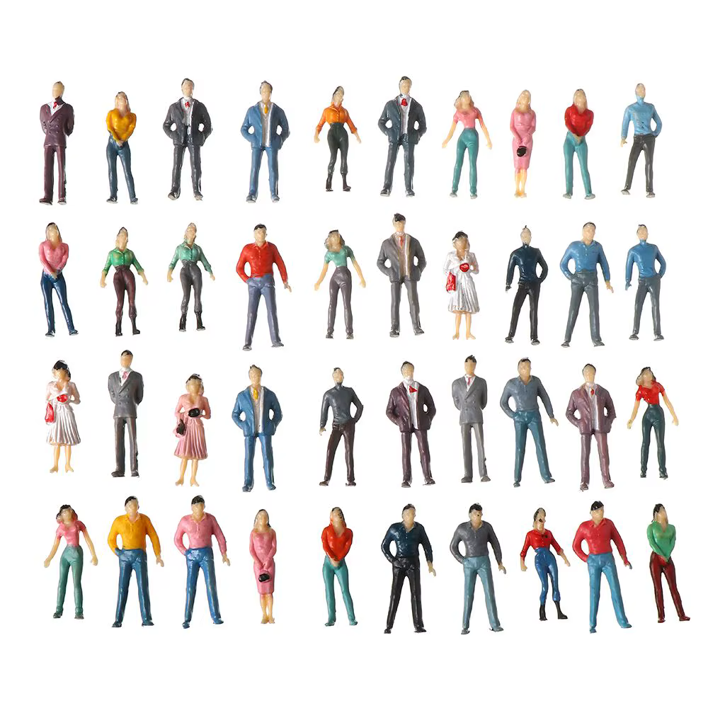 [1:150] 100pcs  Micro People 
