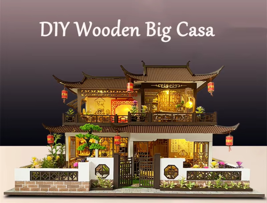 Miniature Chinese Villa | Dollhouse