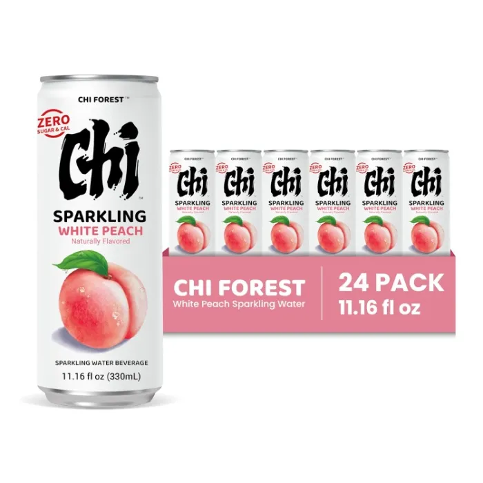 CHI FOREST White Peach Sparkling Water