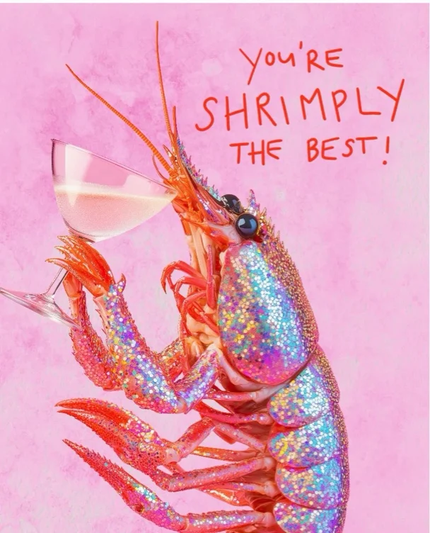 Shrimp scampi of course 