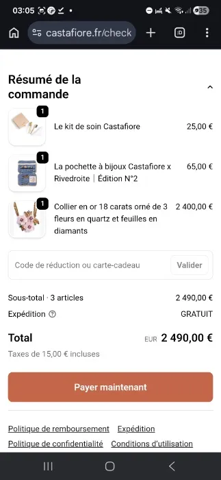 Panier Castafiore 💎