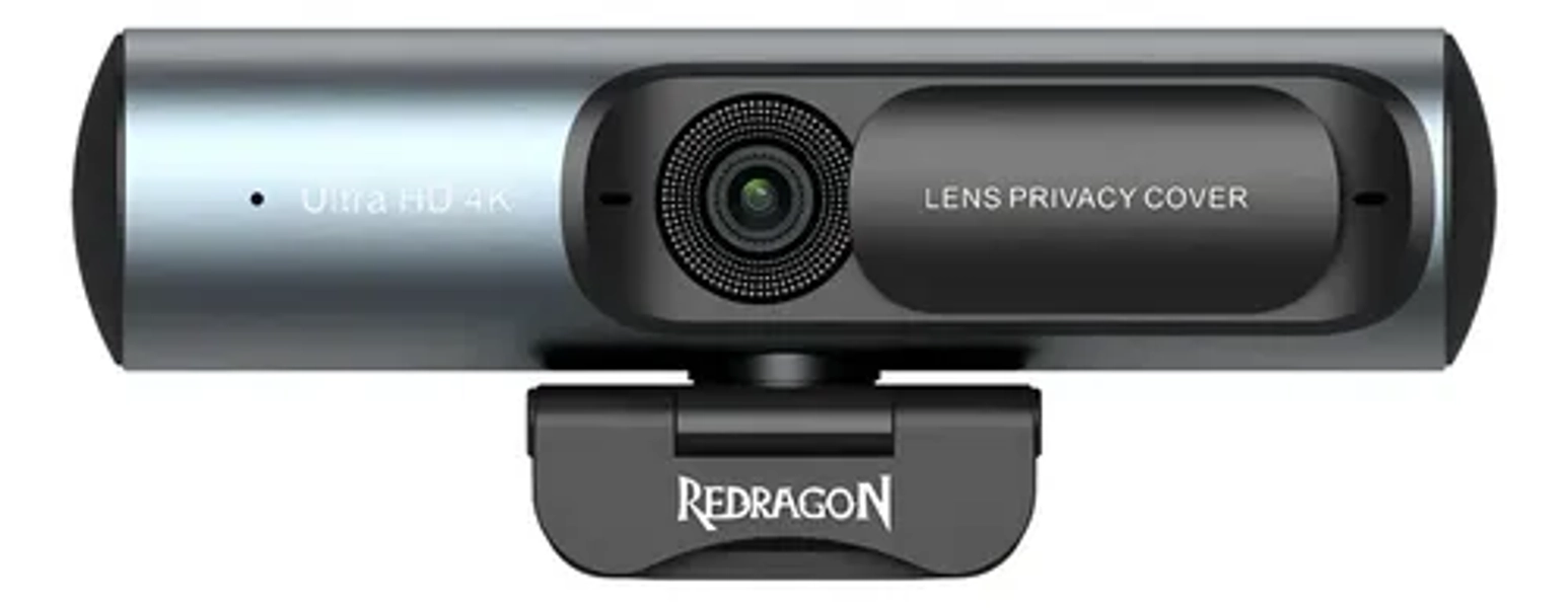 C谩mara Web Redragon Gw911 Cyberlens Hd Para Streaming - Negro