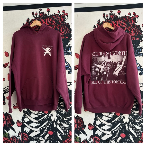 Man Overboard Pop Punk Band Hoodie Wonder Years Story So Far New Found Glory XL